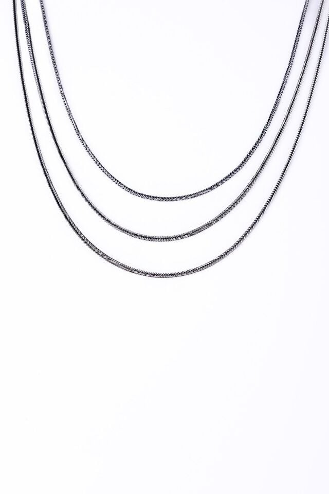 ENCİLİ SİLVER 925 Ayar Gümüş Tilki Kuyruğu Model Erkek Zincir ENCİLİ SİLVER 925 Ayar Gümüş Tilki Kuyruğu Model Erkek Zincir