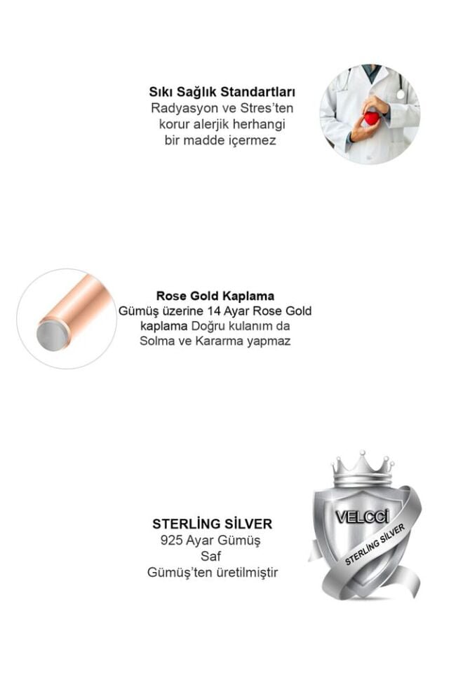 Kadın Gümüş Çift Halka Model 925 Ayar Özel Tasarımlı 1 mm Sterling Silver Küpe