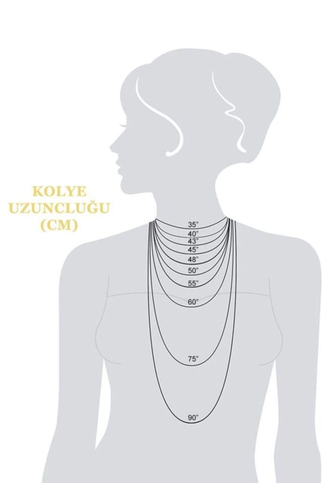 Kadın Gümüş Top Top Zincir Beyaz Altın Kaplama Toplu Kolye Özel 1.2mm Mücevher 45 cm