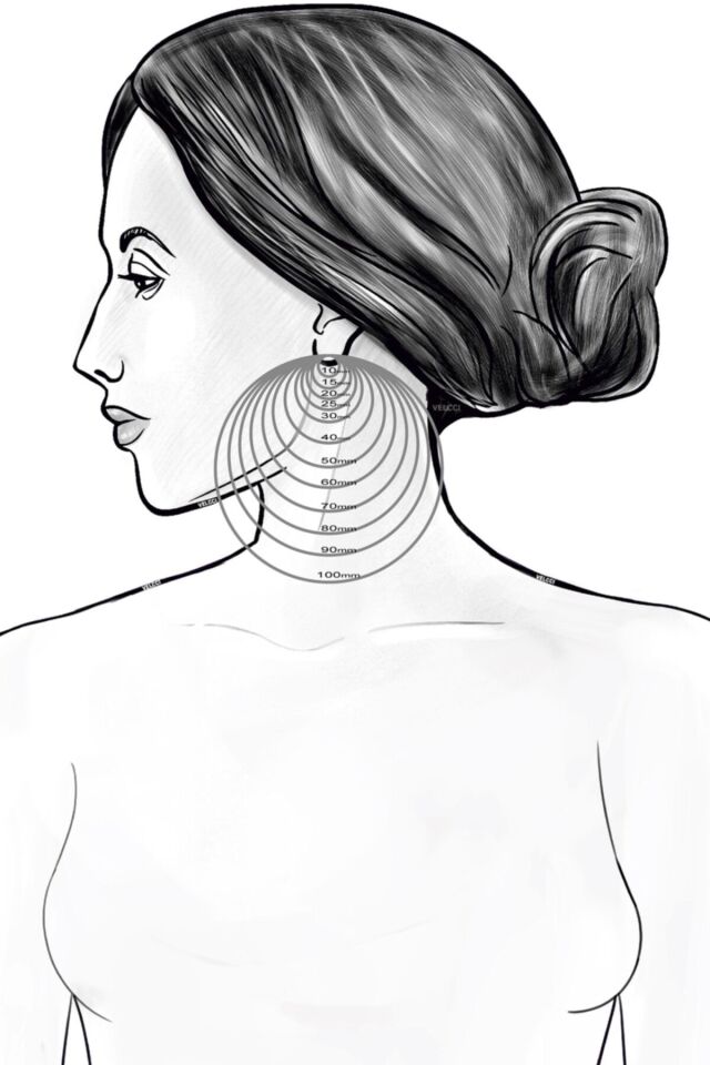 Kadın Gümüş Çift Halka Model 925 Ayar Özel Tasarımlı 1 mm Sterling Silver Küpe Altın - 30 mm